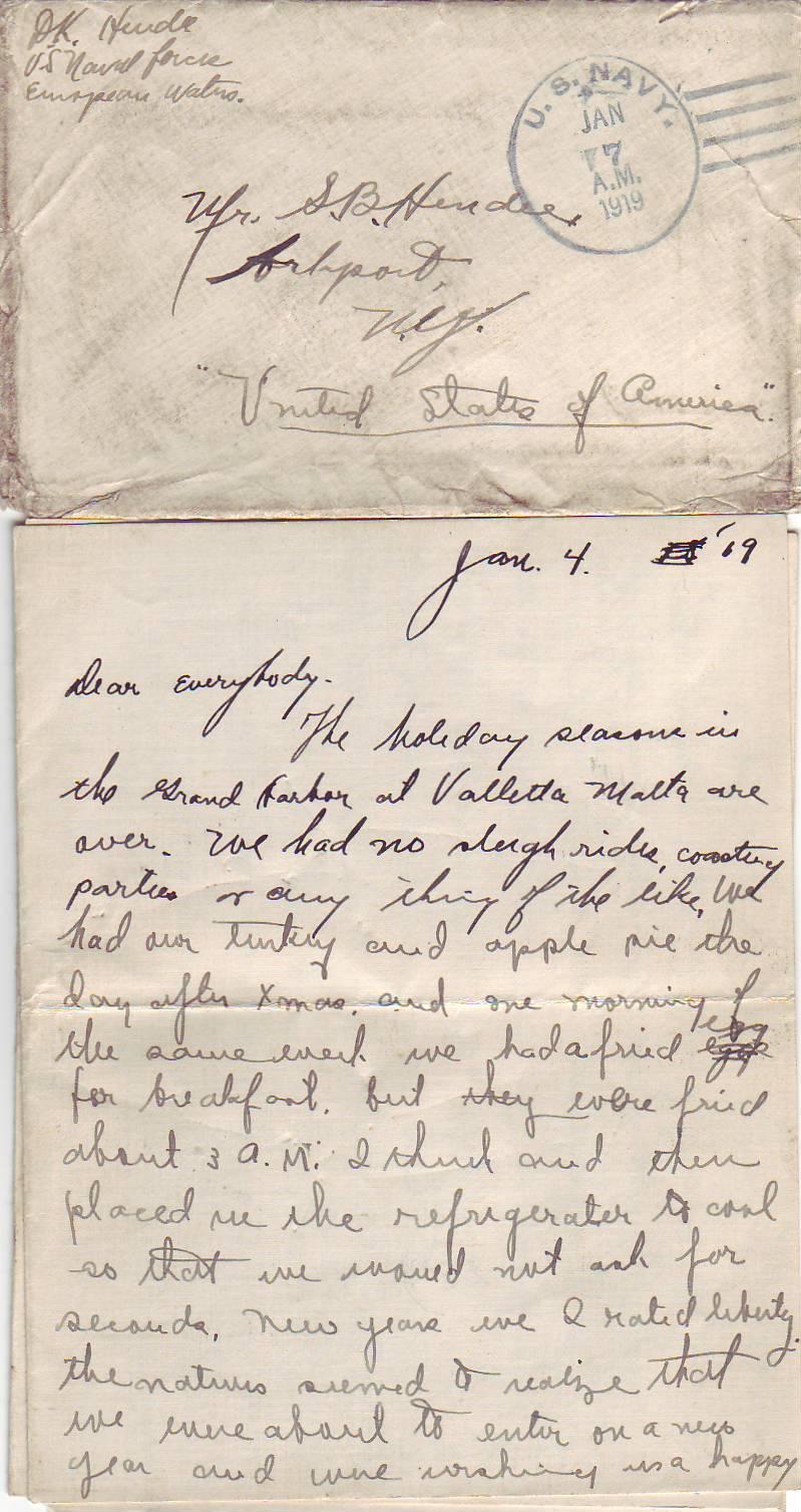 Letter Ww1